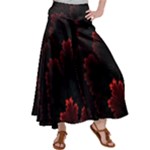 Amoled Red N Black Women s Satin Palazzo Pants