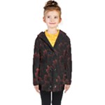 Amoled Red N Black Kids  Double Breasted Button Coat