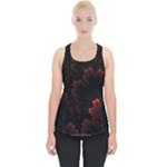 Amoled Red N Black Piece Up Tank Top