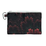 Amoled Red N Black Canvas Cosmetic Bag (Large)