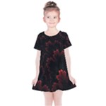 Amoled Red N Black Kids  Simple Cotton Dress