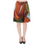 Fish Velvet High Waist Skirt