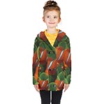 Fish Kids  Double Breasted Button Coat