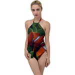 Fish Go with the Flow One Piece Swimsuit