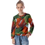 Fish Kids  Long Sleeve T-Shirt with Frill 