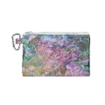 Abstract waves Canvas Cosmetic Bag (Small)