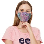 Abstract waves Fitted Cloth Face Mask (Adult)