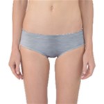 Aluminum Textures, Horizontal Metal Texture, Gray Metal Plate Classic Bikini Bottoms