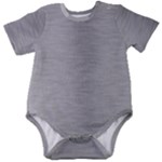 Aluminum Textures, Horizontal Metal Texture, Gray Metal Plate Baby Short Sleeve Bodysuit