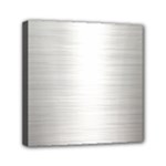 Aluminum Textures, Polished Metal Plate Mini Canvas 6  x 6  (Stretched)