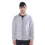 Aluminum Textures, Polished Metal Plate Men s Windbreaker