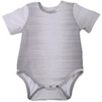 Aluminum Textures, Polished Metal Plate Baby Short Sleeve Bodysuit