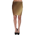 Gold, Golden Background ,aesthetic Bodycon Skirt