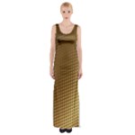 Gold, Golden Background ,aesthetic Thigh Split Maxi Dress