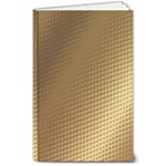 Gold, Golden Background ,aesthetic 8  x 10  Softcover Notebook