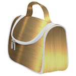 Golden Textures Polished Metal Plate, Metal Textures Satchel Handbag