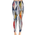 Mosaic, Colorful, Rhombuses, Pattern, Geometry Everyday Leggings 