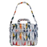 Mosaic, Colorful, Rhombuses, Pattern, Geometry MacBook Pro 13  Shoulder Laptop Bag 