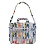 Mosaic, Colorful, Rhombuses, Pattern, Geometry MacBook Pro 16  Shoulder Laptop Bag