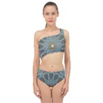 Tile, Geometry, Pattern, Points, Abstraction Spliced Up Two Piece Swimsuit
