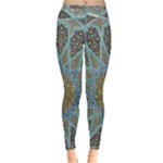 Tile, Geometry, Pattern, Points, Abstraction Inside Out Leggings