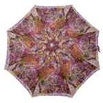 Abstract pink blend Straight Umbrellas