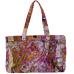 Abstract pink blend Canvas Work Bag