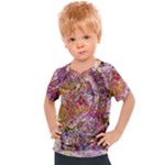 Abstract pink blend Kids  Sports T-Shirt