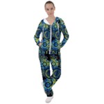 Authentic Aboriginal Art - Circles (Paisley Art) Women s Tracksuit