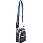 Authentic Aboriginal Art - Walking the Land Shoulder Strap Belt Bag