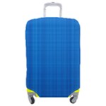 Blue Abstract, Background Pattern Luggage Cover (Medium)