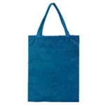 Blue Stone Texture Grunge, Stone Backgrounds Classic Tote Bag