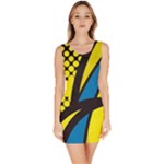 Colorful Abstract Background Art Bodycon Dress