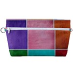 Colorful Squares, Abstract, Art, Background Handbag Organizer