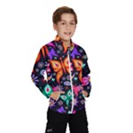 Floral Butterflies Kids  Windbreaker