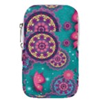 Floral Pattern, Abstract, Colorful, Flow Waist Pouch (Large)