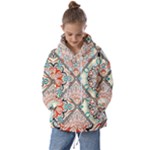 Flowers Pattern, Abstract, Art, Colorful Kids  Oversized Hoodie
