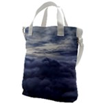 Majestic Clouds Landscape Canvas Messenger Bag