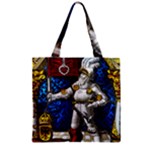 Knight Armor Zipper Grocery Tote Bag