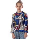 Knight Armor Kids  Frill Detail T-Shirt