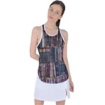 Menton Old Town France Racer Back Mesh Tank Top