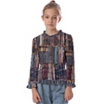 Menton Old Town France Kids  Frill Detail T-Shirt