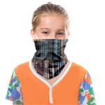 Psychedelic Digital Art Artwork Landscape Colorful Face Covering Bandana (Kids)