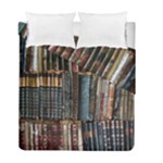 Pile Of Books Photo Of Assorted Book Lot Backyard Antique Store Duvet Cover Double Side (Full/ Double Size)
