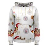 Merry Christmas  Women s Pullover Hoodie