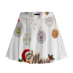 Merry Christmas  Mini Flare Skirt