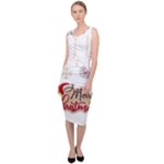 Merry Christmas  Sleeveless Pencil Dress