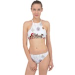 Merry Christmas  Halter Bikini Set