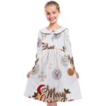 Merry Christmas  Kids  Midi Sailor Dress