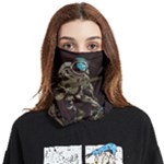 Astronaut Playing Guitar Parody Face Covering Bandana (Two Sides)